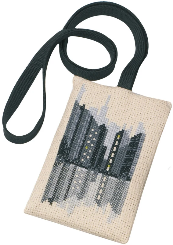 Kit per Ricamo Skyline 8 x 13 cm