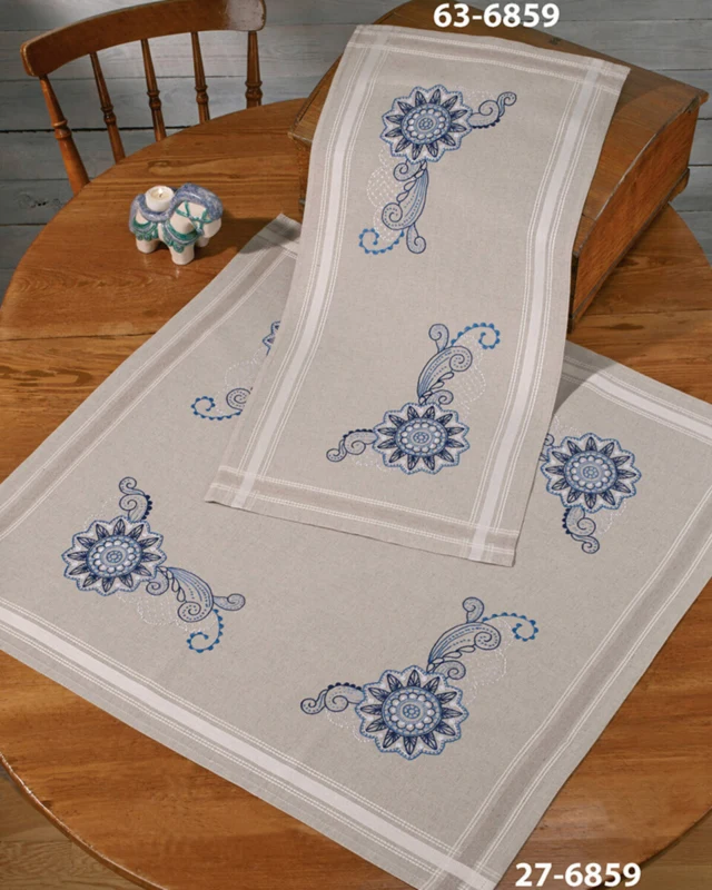 Kit Ricamo Mandala 80 x 80 cm