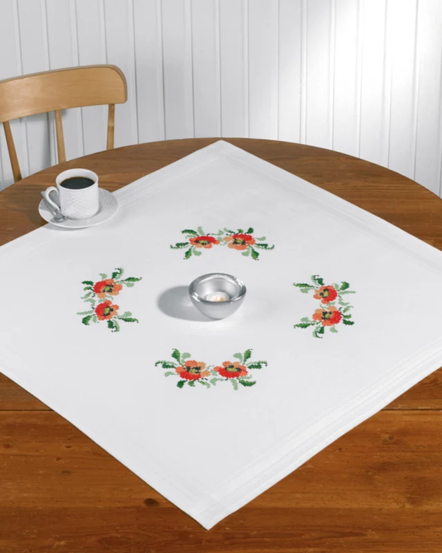 Kit da ricamo Papaveri XXX 80 x 80 cm