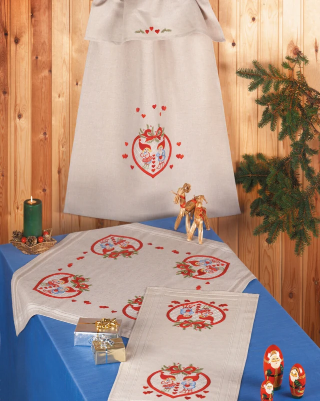 Kit per ricamo Folletto nel cuore