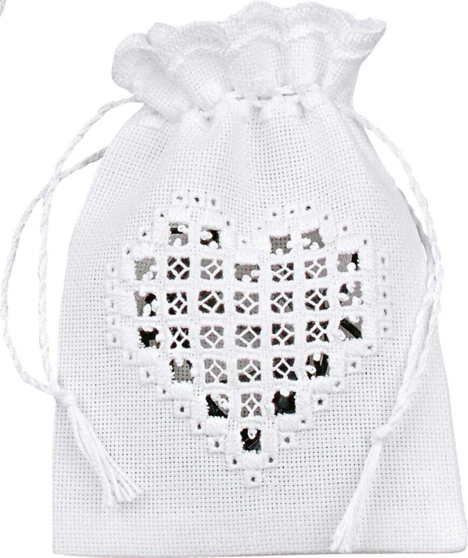 Kit da Ricamo Cuore da Cucire 10 x 15 cm