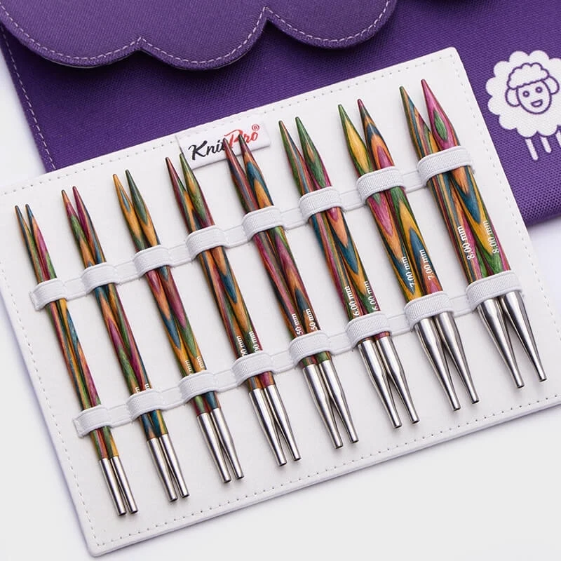 KnitPro Symfonie Set di Ferri Circolari Componibili Deluxe