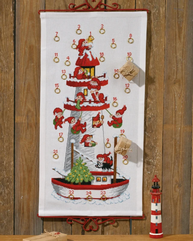 Kit da ricamo Faro del folletto B5125/35 35 x 68 cm