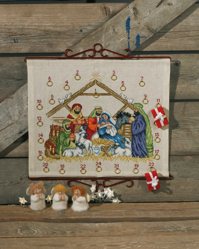 Kit da ricamo Bambino Gesù B5135/45 45 x 38 cm