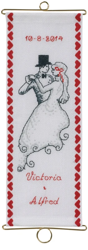 Kit Ricamo Matrimonio M5188/12 12 x 33 cm