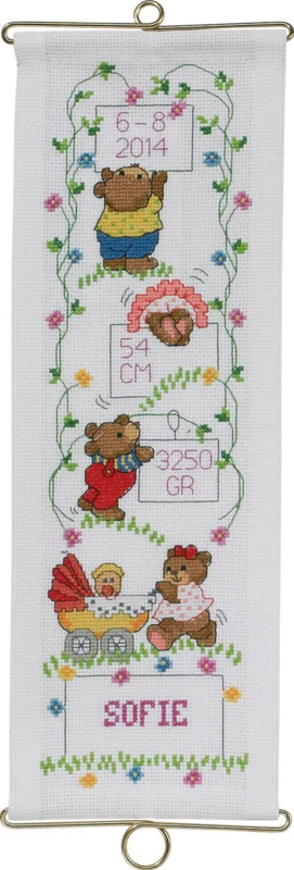 Kit da ricamo Sofie incl/5188/14 14 x 40 cm