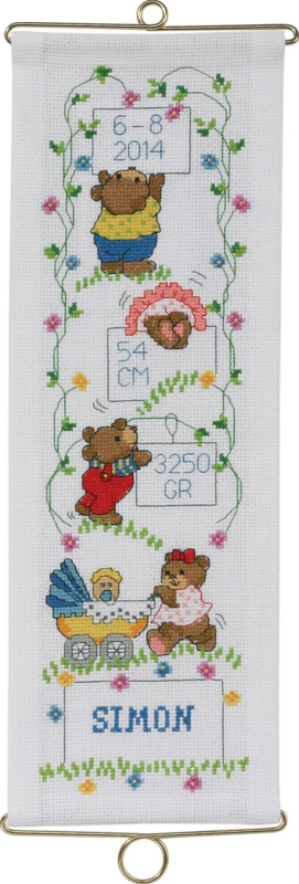 Kit da Ricamo Simon incl/ 5188/14 14 x 40 cm