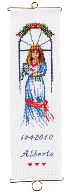 Kit per ricamo "Alberte 12 x 40 cm m/5188/12"
