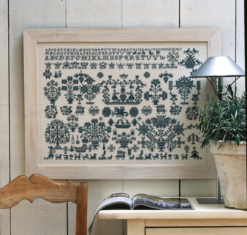 Kit Ricamo Sampler 1749 64 x 47 cm