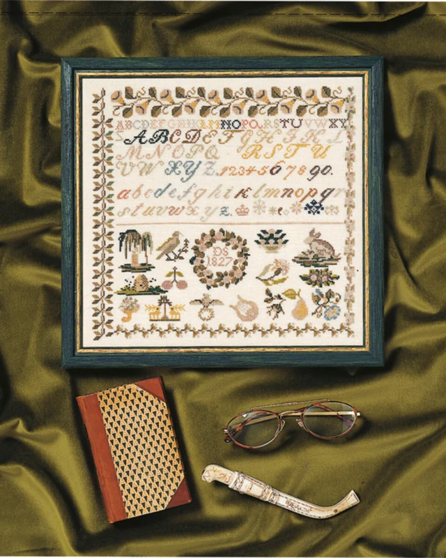 Kit Ricamo Biedermeier 1827 28 x 27 cm