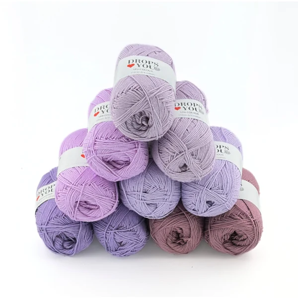 DROPS Loves You 7 - Lavender Fields 10 gomitoli
