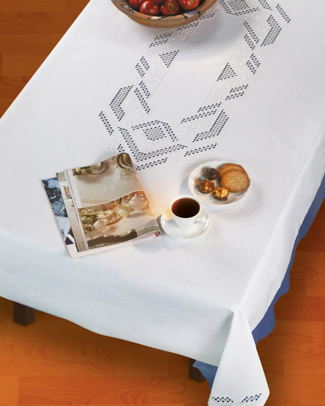 Kit Ricamo Hardanger 135 x 220 cm