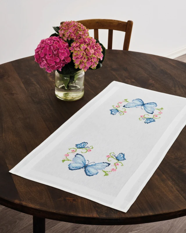 Kit Ricamo Farfalle XXX 40 x 80 cm