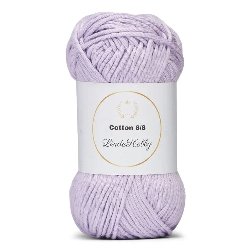 LindeHobby Cotton 8/8 - Soft Pastel Dream, 10 gomitoli 076 Flower