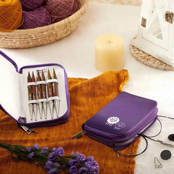 KnitPro Symfonie Set di Ferri Circolari Componibili Chunky