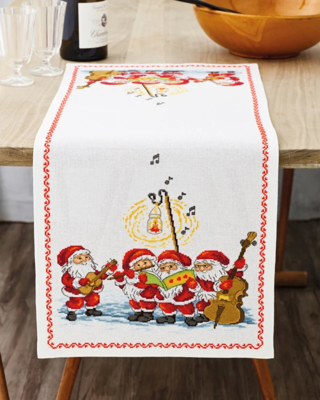 Kit ricamo Orchestra di folletti 34 x 86 cm