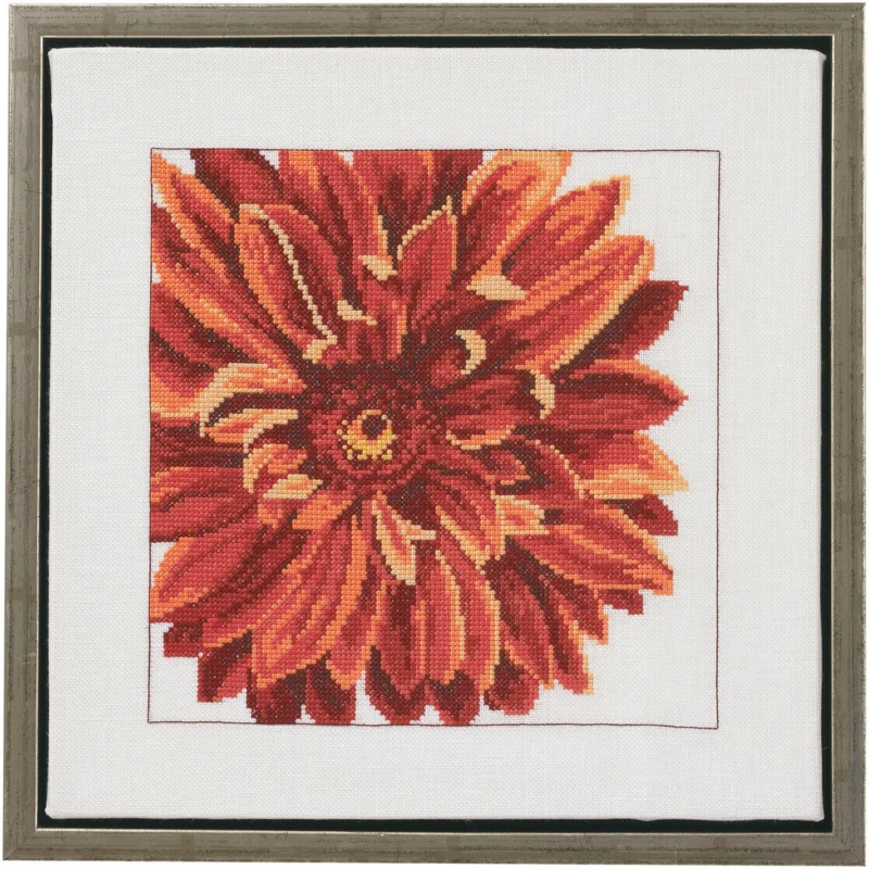 Kit da Ricamo Dalia 30 x 30 cm