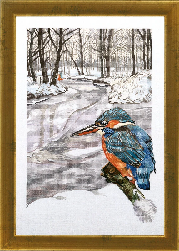 Kit per Ricamo Martin Pescatore R5350 47 x 34 cm