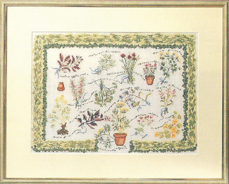 Kit per ricamo Erbe aromatiche* 52 x 42 5601/00