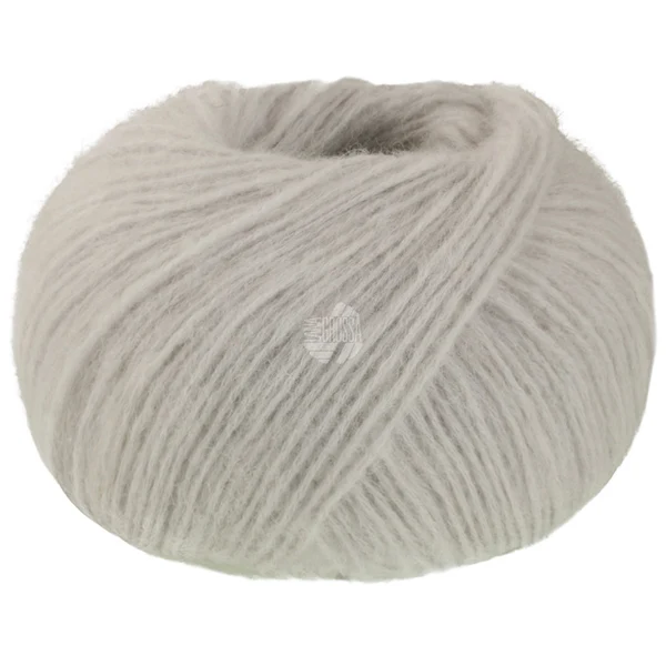 Lana Grossa Nebbia 08 Grigio bianco