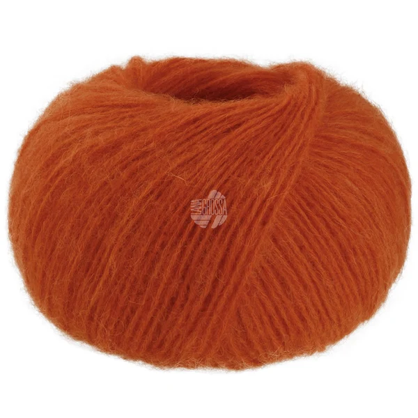 Lana Grossa Nebbia 01 Rosso rame