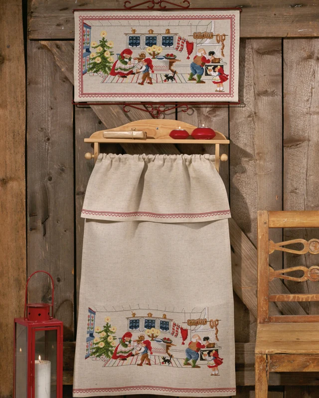 Kit Ricamo Cucina degli Gnomi B5135/55 55 x 30 cm