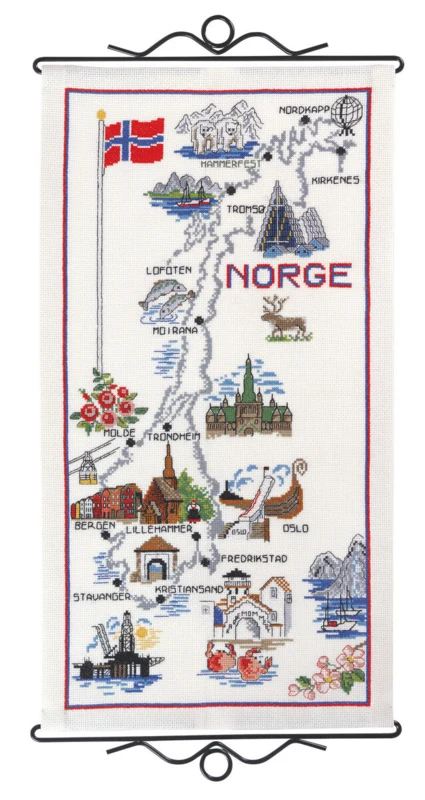 Kit Ricamo Norvegia 29 x 56 cm B5123/30