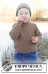 50-9 Woodland Wander Sweater by DROPS Design