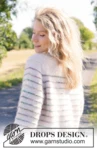 266-6 Fairy Lights Cardigan by DROPS Design