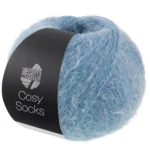 Lana Grossa Cosy Socks 14 Blu colomba