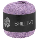 Lana Grossa Brillino 20 Viola/Rosa