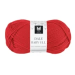 Gjestal Baby Ull 8547 Rosso arancio