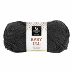 Gjestal Baby Ull 8556 Grigio antracite