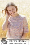 267-21 Fairytale Summer Tee by DROPS Design