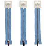 Go Handmade Cerniera in Metallo Blu: Oro, argento e bronzo