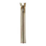 YKK Cerniera Metallica Divisibile 4 mm (25-65 cm) 573 Beige, Ottone antico