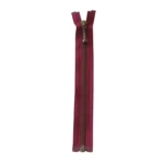 YKK Cerniera Metallica Divisibile 4 mm (25-65 cm) 527 Bordeaux, Ottone antico