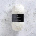 Svarta Fåret Sox Merino 4 ply 00 Bianco naturale