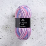 Svarta Fåret Sox Merino 4 ply 08 Pop bubblegum