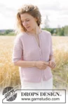 267-32 Rose Cloud Cardigan by DROPS Design
