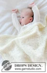 51-8 Snuggle Mist Blanket by DROPS Design