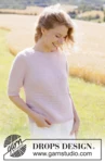 267-31 Rose Cloud Sweater by DROPS Design