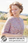 267-22 Fairytale Summer Cardigan by DROPS Design