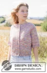 267-22 Fairytale Summer Cardigan by DROPS Design