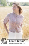 267-22 Fairytale Summer Cardigan by DROPS Design
