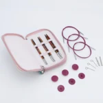 KnitPro Symfonie 2 Set di Ferri Circolari Componibili, Starter Set, 13 cm