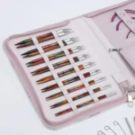 KnitPro Symfonie 2 Set di Ferri Circolari Componibili, Deluxe, 13 cm