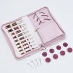 KnitPro Symfonie 2 Set di Ferri Circolari Componibili, Special Deluxe, 10 cm