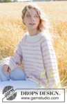 267-7 Sweet Sprinkles Sweater by DROPS Design