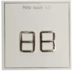 Go Handmade Fibbia in Metallo 25 x 19 mm, Oro